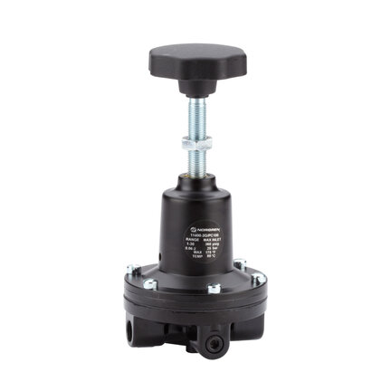 Regulator ciśnienia pilotowego, G1/4, 0.16-7 bar, bez manometru, serii 11-400 (11400-2G-PG100) - Norgren