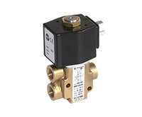 Elektrozawór grzybkowy bezpośredniego działania, G1/4, 3/2, NC, ster. elektromagn. bezpośrednie/powrót sprężyną (2401103080002400) - Norgren