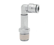 Złączka wtykowa Pneufit 12, kolanko z adapterem obrotowym, 1/8 NPT, 1/4" (124540418) - Norgren