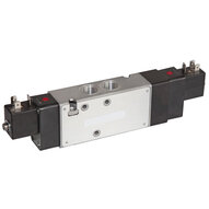 Elektrozawór liniowy serii V62, G3/8, 5/3, APB, ster. elektromagn./ster. elektromagn. (V62C611A-A316L) - Norgren