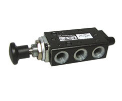 Zawór Super X, sterowany ręcznie, 1/4 NPT, 5/2, pokrętło/pokrętło (X3066522) - Norgren