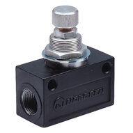 Regulator przepływu blokowy, jednokierunkowy, 1/4 NPT (T1000A2800) - Norgren