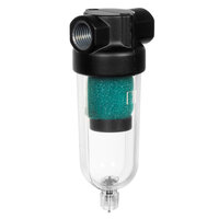 Miniaturowy filtr koalescencyjny Puraire, 1/4 PTF, 0.01 µm, spust ręczny (F39-200-M0TA) - Norgren