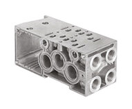 Płyta bazowa modułowa dwustanowiskowa VS26, 1/4 NPT (VS2672502-RGF0) - Norgren