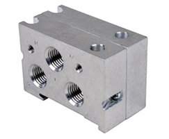 Zestaw płyt końcowych, 1/4 NPT (V70424-R5C) - Norgren