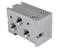 Zestaw płyt końcowych, 1/4 NPT (V70424-R5C) - Norgren