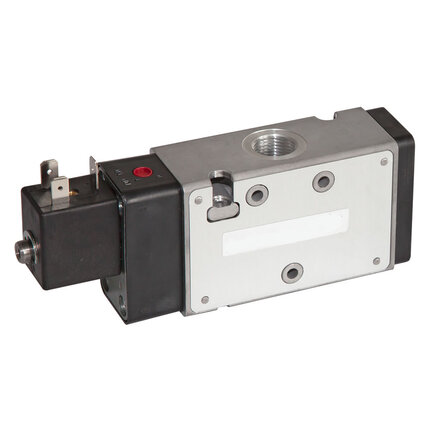 Elektrozawór liniowy serii V62, G3/8, 3/2, NO, ster. elektromagn./sterowanie pneumatyczne, powrót sprężyną (V62C313A-A3000) - Norgren