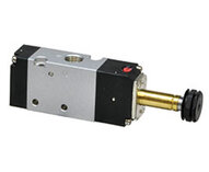 Elektrozawór liniowy serii V52, G3/8, 3/2, NC, ster. elektromagn./powrót sprężyną (V52C417A-A2000) - Norgren