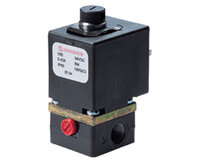 Elektrozawór serii V04 sterowany bezpośrednio elektromagnet., G1/4, 2/2, NC, sterowanie elektromagnetyczne, powrót sprężyną (V04B286M-B423A) - Norgren