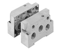 Modułowe płyty bazowe i płyty końcowe do mini zaworów ISO V44/V45 (V70431-A5F) - Norgren