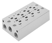 Modułowe płyty bazowe i płyty końcowe do mini zaworów ISO V44/V45 (V70406-A50) - Norgren