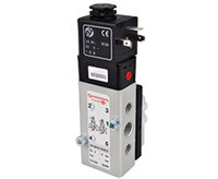 Elektrozawór z interfejsem NAMUR, 1/4 NPT, 5/2 lub 3/2, ster. elektromagn./powrót sprężyną, serii 97100 (9710010303602400) - Norgren