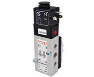 Elektrozawór z interfejsem NAMUR, 1/4 NPT, 5/2 lub 3/2, ster. elektromagn./powrót sprężyną, serii 97100 (9710010303602400) - Norgren