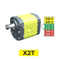 Sekcja główna pompy, kołnierz Ø50 HY, grupa 2, wydajność=4 cm3/obr. (X2T4121FSRD) - Vivoil