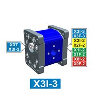 Sekcja pompy, kołnierz wewnętrzny Ø50,8, grupa 3, wydajność=70 cm3/obr. (X3I8602DCCA) - Vivoil