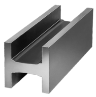 Profile dwuteowe z żeliwa szarego i aluminium - Norelem