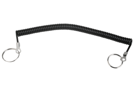 Spiralny Kabel Zabezpieczający z kółkiem z drutu poliuretan (03199-10200) - Norelem