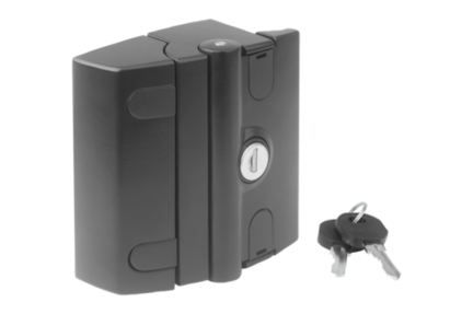 Zamkniecie aluminium czarny (05598-270681) - Norelem