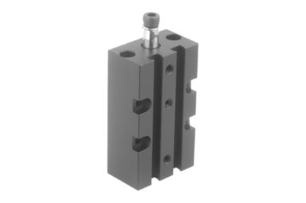Docisk Odchylny pneumatyczny aluminium czarny anodowany (05610-1161) - Norelem