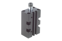 Docisk Odchylny pneumatyczny aluminium czarny anodowany (05610-2201) - Norelem