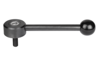 Dźwignia Mocująca grzybek stal oksydowane (06400-2A41X50) - Norelem