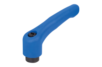 Rękojeść Nastawna termoplast PPA niebieski RAL 5017 (06600-50-51287) - Norelem