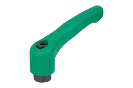 Rękojeść Nastawna termoplast PPA zielony RAL 6032 (06600-50-10686) - Norelem