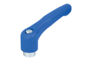 Rękojeść Nastawna termoplast PPA niebieski RAL 5017 (06600-55-10687) - Norelem