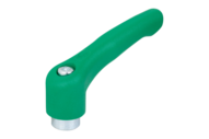 Rękojeść Nastawna termoplast PPA zielony RAL 6032 (06600-55-10686) - Norelem