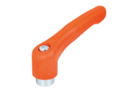Rękojeść Nastawna termoplast PPA pomaranczowy RAL 2004 (06600-55-1062) - Norelem