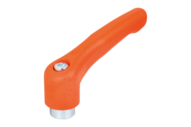 Rękojeść Nastawna termoplast PPA pomaranczowy RAL 2004 (06600-55-3082) - Norelem