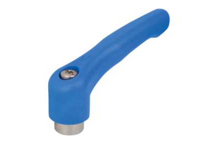 Rękojeść Nastawna termoplast PPA niebieski RAL 5017 (06601-50-51287) - Norelem