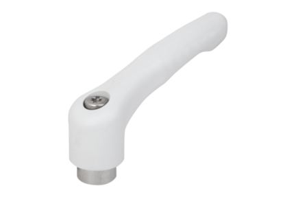 Rękojeść Nastawna termoplast PPA jasnoszary RAL 7035 (06601-50-51288) - Norelem