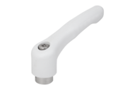 Rękojeść Nastawna termoplast PPA jasnoszary RAL 7035 (06601-50-51288) - Norelem