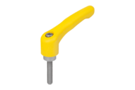 Rękojeść Nastawna termoplast PPA żółty RAL 1021 (06611-50-21016X25) - Norelem