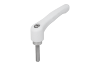 Rękojeść Nastawna termoplast PPA jasnoszary RAL 7035 (06611-50-20688X20) - Norelem