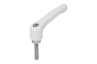 Rękojeść Nastawna termoplast PPA jasnoszary RAL 7035 (06611-50-21088X30) - Norelem