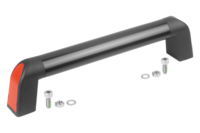 Uchwyt Ruruwy bighand aluminium ciemnoszary powlekany proszkowo (06948-01-25084) - Norelem