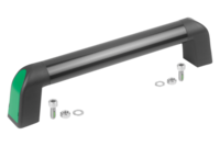 Uchwyt Ruruwy bighand aluminium ciemnoszary powlekany proszkowo (06948-01-30086) - Norelem
