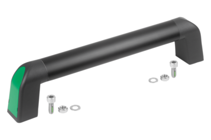 Uchwyt Ruruwy bighand aluminium czarny anodowany (06948-01-2000186) - Norelem