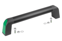 Uchwyt Ruruwy bighand aluminium czarny anodowany (06948-01-4000186) - Norelem