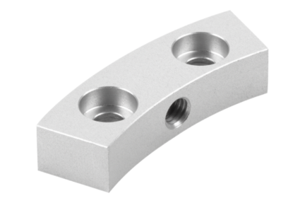 Element Zaciskowy dla łożysk ślizgowych do stołu obrotowego aluminium (21245-01-9160) - Norelem