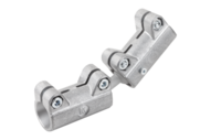 Złączka Zaciskowa prosty aluminium z bębnowaniem (29022-530302) - Norelem