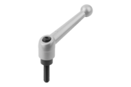 Rękojeść Nastawna cynk srebrny metaliczny (06430-3A43X40) - Norelem