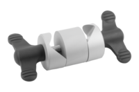 Przegub Zaciskowy nastawny aluminium (06621-01) - Norelem