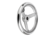 Koło Ręczne otwór pasowany aluminium (06273-0080X10) - Norelem