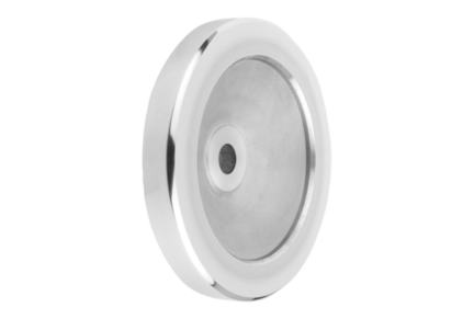 Koło Ręczne otwór pasowany aluminium (06275-0200XCR) - Norelem