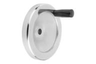 Koło Ręczne otwór pasowany aluminium (06275-2080X10) - Norelem