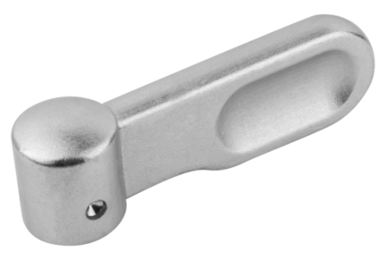 Pokrętło Motylkowe Jednoskrzydłowe stal nierdzewna z połyskiem (06349-3060) - Norelem