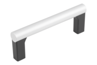 Uchwyt Ruruwy aluminium anodyzowany w kolorze naturalnym (06958-1180042) - Norelem
